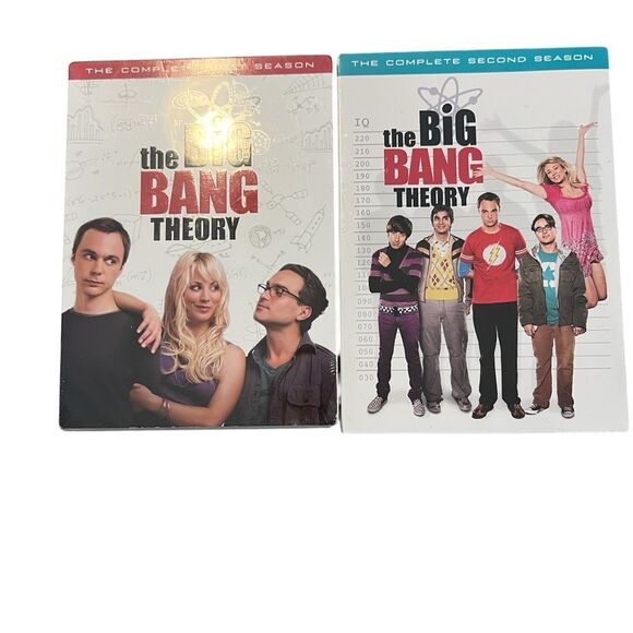 Big bang theory complete first and second season NEW - Picture 1 of 5